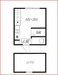 プランドルアムール志茂の物件間取画像